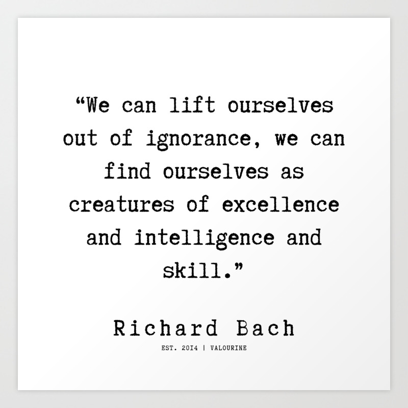 72 Richard Bach Quotes 190916 Art Print By Quotes And Sayings Society6