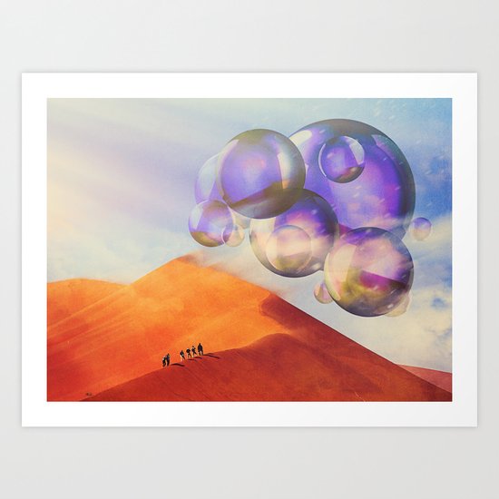 Huge Balls Art Print