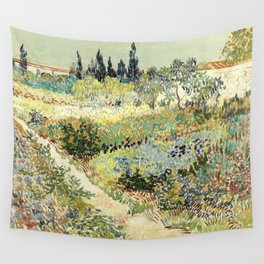 Vincent Van Gogh : Garden at Arles Wall Tapestry