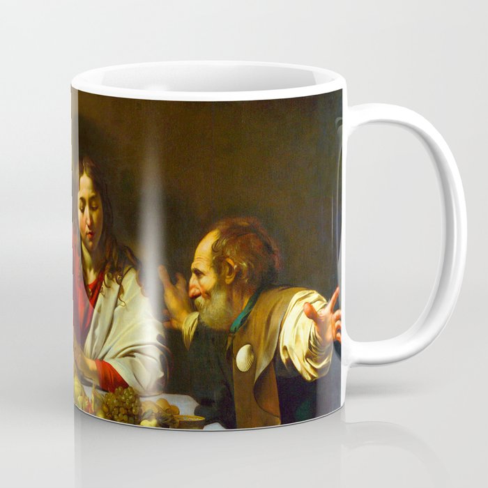 Caravaggio Supper at Emmaus Coffee Mug