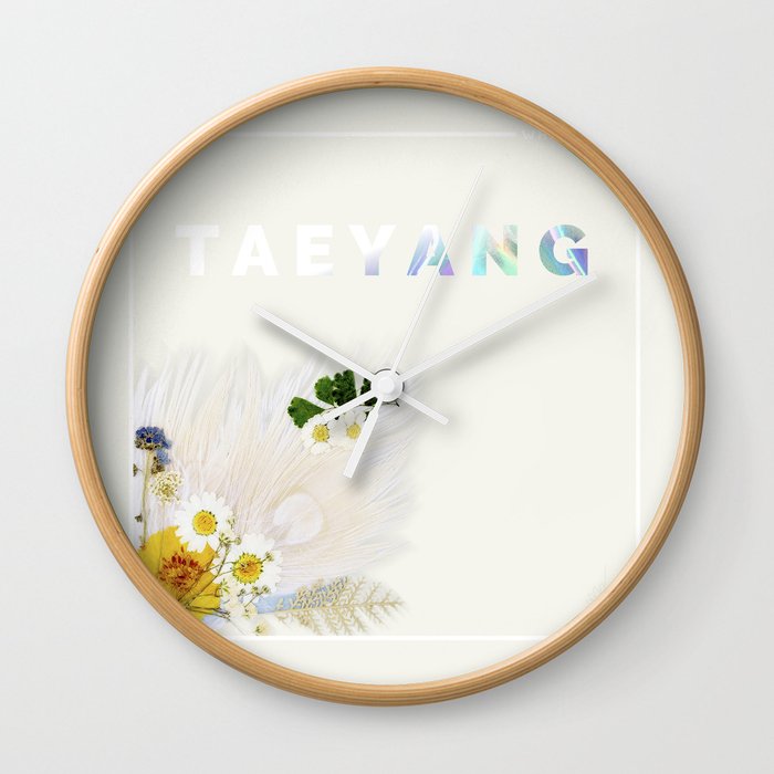 White Night Album - Taeyang Edition Wall Clock