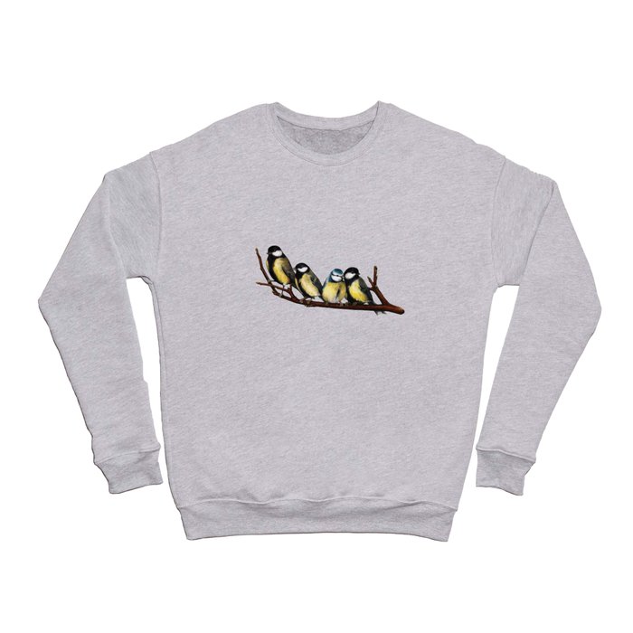 Birds on a branch Crewneck Sweatshirt