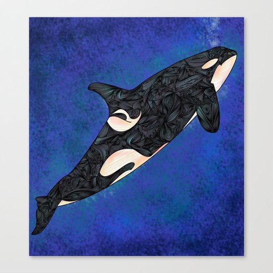 Killer Whale Canvas Print
