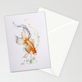 Goldfish - Watercolor Stationery Cards
