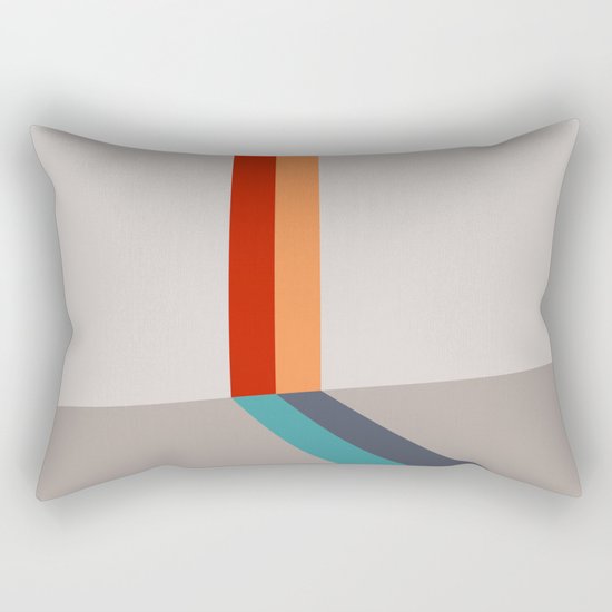 Poligonal 178 Rectangular Pillow