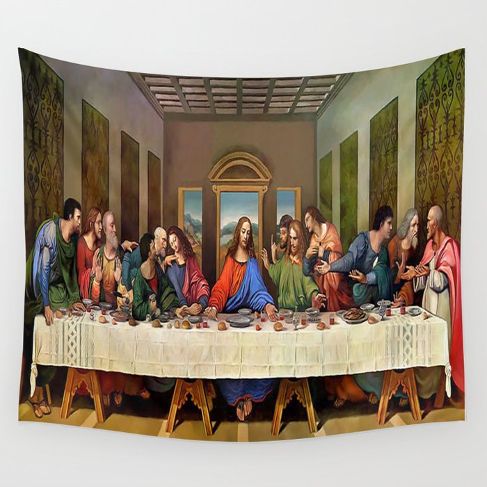 Last supper tapestry best sale