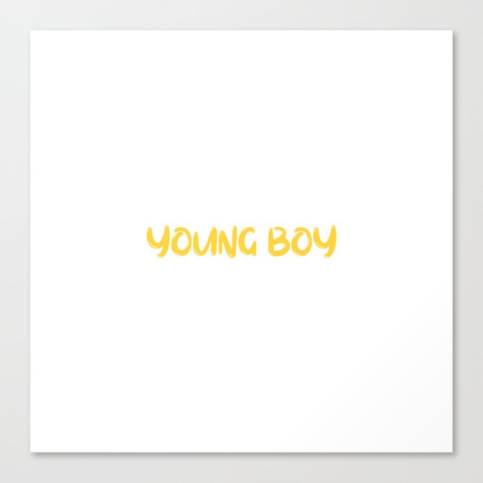 young boy Canvas Print