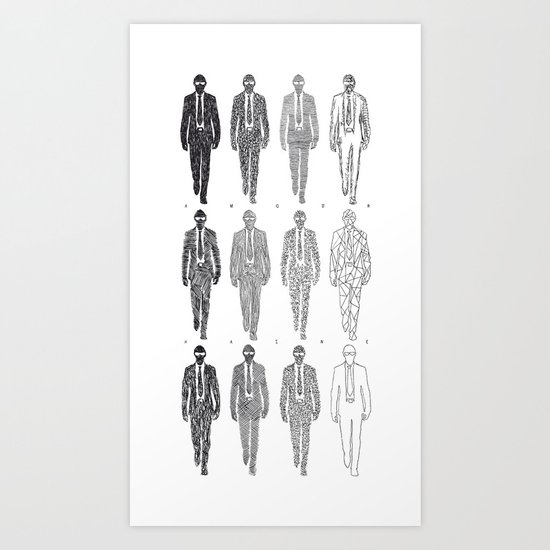 a/h Art Print