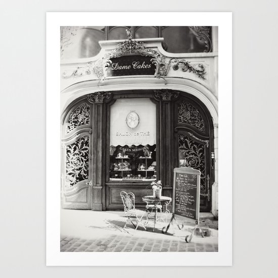 Dame Cakes Art Print