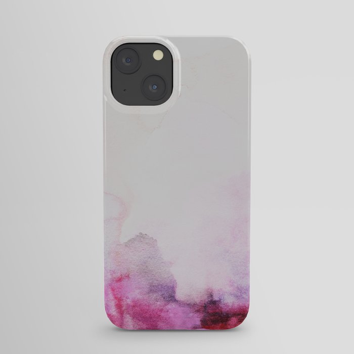 Abstract Red iPhone Case
