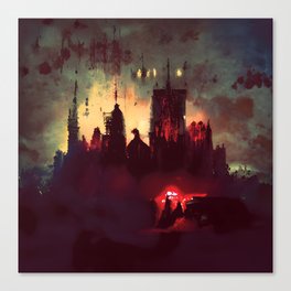 Occult Gothic Aesthetic - The Occult Ritual Goth Art Canvas Print