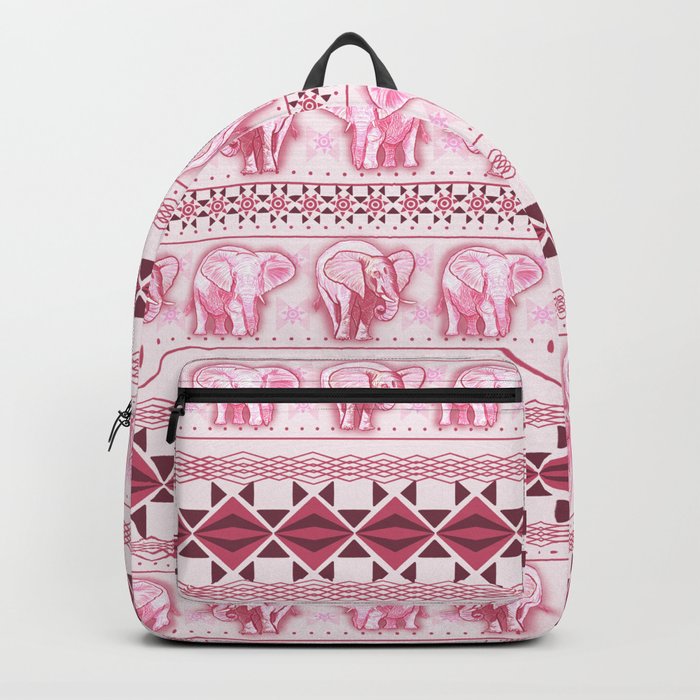 pink elephant backpack