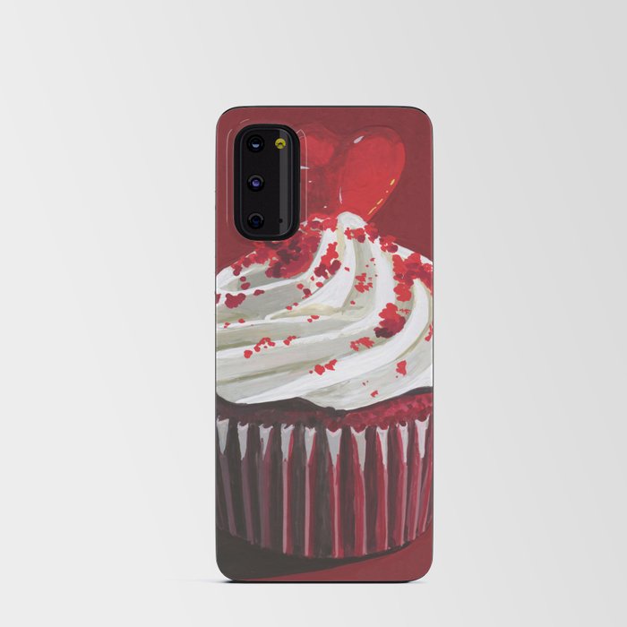Valentine's Cupcake Android Card Case