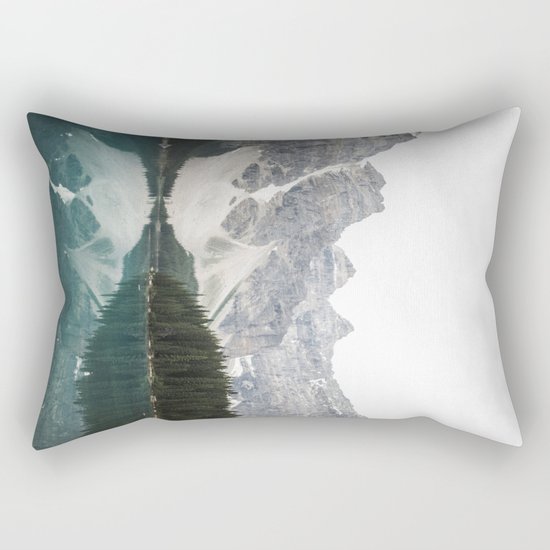 Moraine lake Rectangular Pillow