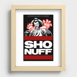 Sho Nuff  Recessed Framed Print