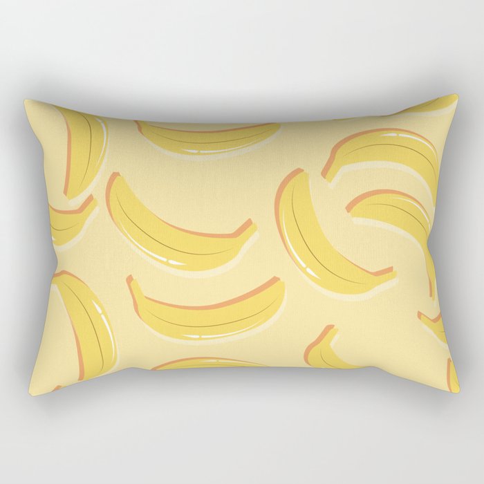 Banana pattern 02 Rectangular Pillow