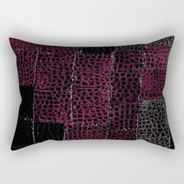 Snake Leather Rectangular Pillow