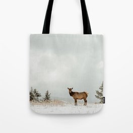 Rocky Mountain Elk Tote Bag