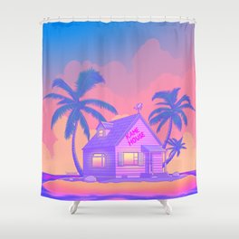 80s Kame House Shower Curtain