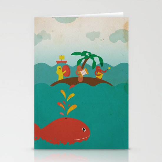 b a l e n a t e s t a n i m a z i o n e Stationery Cards
