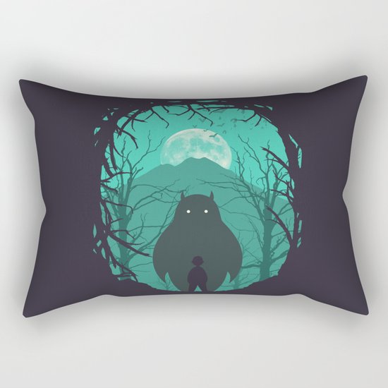 Scary Monsters and Nice Sprites Rectangular Pillow
