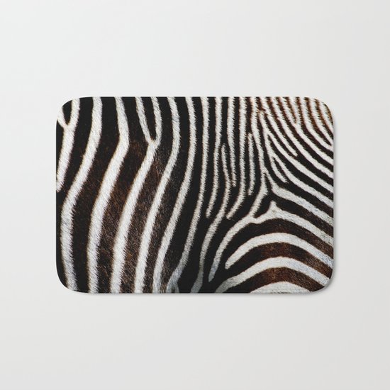zebra Bath Mat