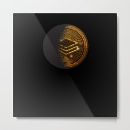 STRATIS MOON CRYPTOCURRENCY Metal Print | Cryptocurrency, Investor, Stratis, Stocks, Blockchain, Currency, Trading, Digital Money, Token, To The Moon 