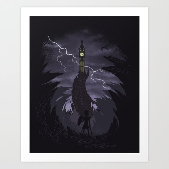 The Clock Tower Art Print