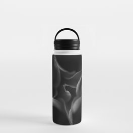 A Close-up of a Black and White Tulip Water Bottle