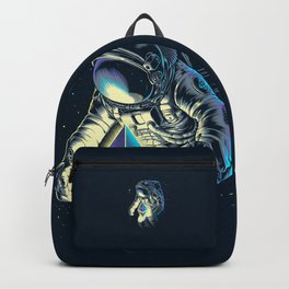 Space Ethereum - Navy Version Backpack | Aliens, Ether, Cosmos, Drawing, Popculture, Space, Bitcoin, Blockchain, Money, Cosmonaut 