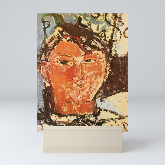 Amedeo Modigliani Portrait Of Pablo Picasso Mini Art Print By