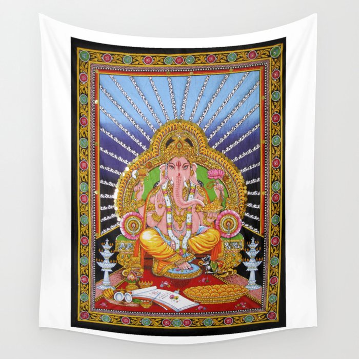 Hindu God Ganesha Ganesh Tapestry Wall Hanging Decor Art Hindu God Ganesha Ganesh Tapestry Wall Hanging Decor Art By Rainbowhandicraft Society6