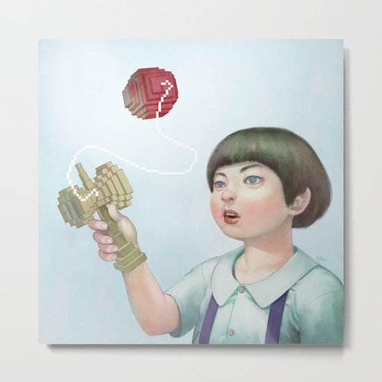 Kendama Metal Print
