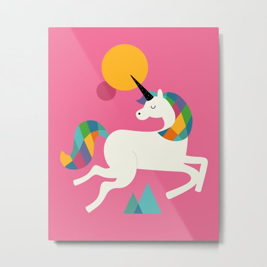 To be a unicorn Metal Print