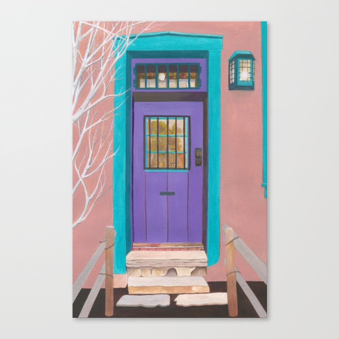Canvas Santa Fe >> Santa Fe Door Canvas Print Canvas Santa Fe >> Santa Fe Door Canvas Print
