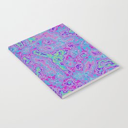 Psychedelic Waves Notebook