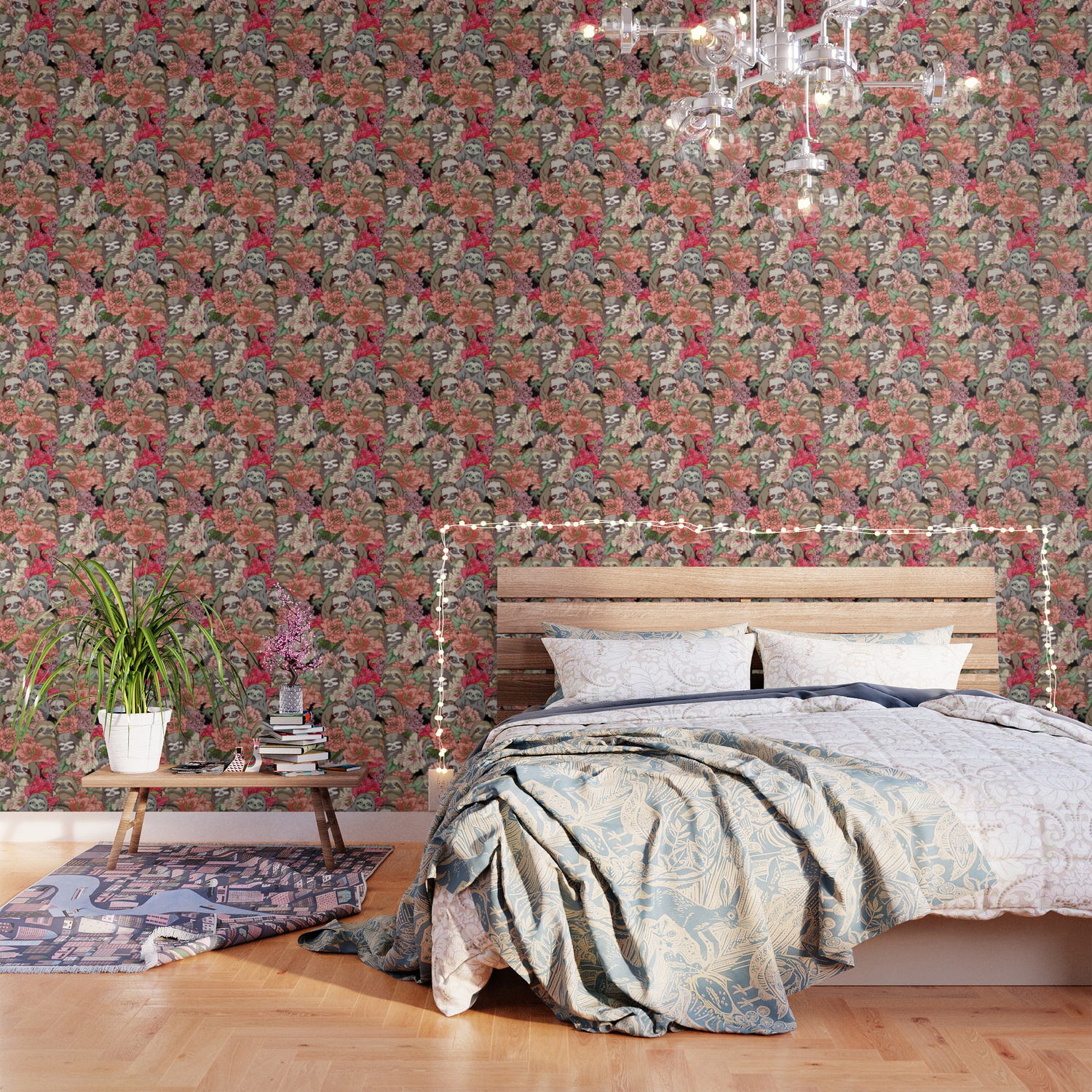 Because Sloths Wallpaper By Huebucket Society6