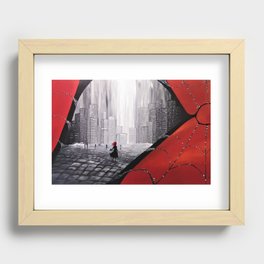 A Spider's View 3.0 Recessed Framed Print