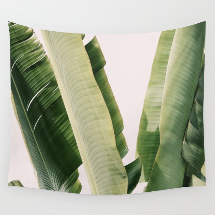 Banana Leaf #1 Wall Tapestry