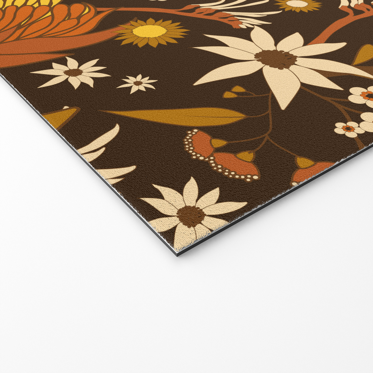17 x 24 Society6 Australian Natives Wattle Gold by Harley and J on Bath Mat 17 x 24 Society6 Australian Natives Wattle Gold by Harley and J on Bath Mat
