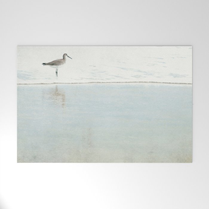 Reflecting Sandpiper Welcome Mat