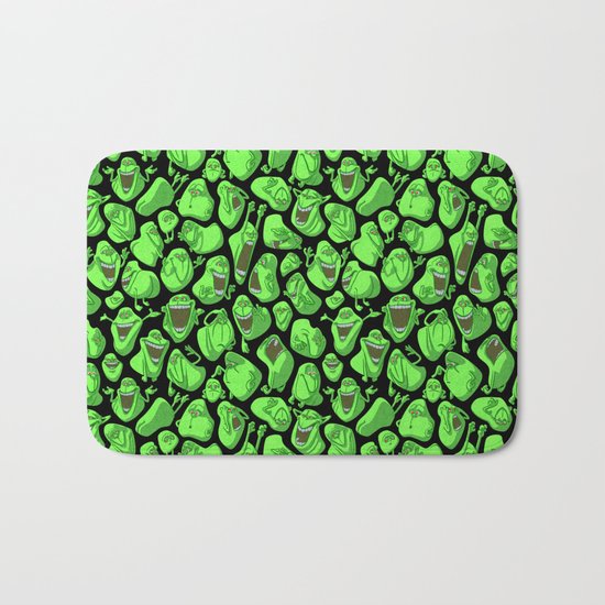 Fifty shades of slime. Bath Mat