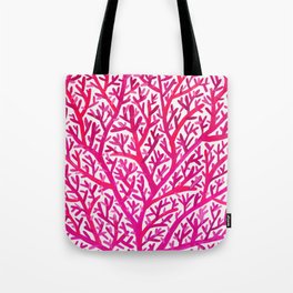 Fan Coral – Pink Ombré Tote Bag