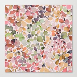 Ninola Leaffy Leaves Canvas Print