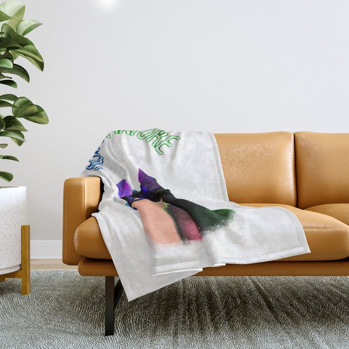Marina Froot art Throw Blanket