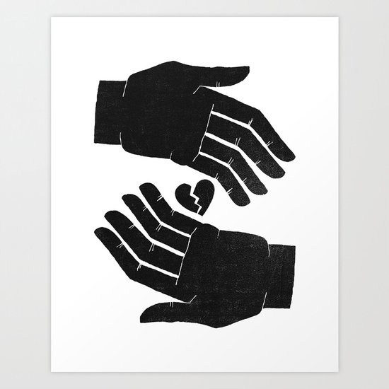 broken things Art Print