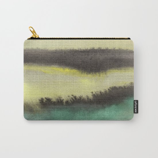 Watercolor abstract landscape 02 Carry-All Pouch