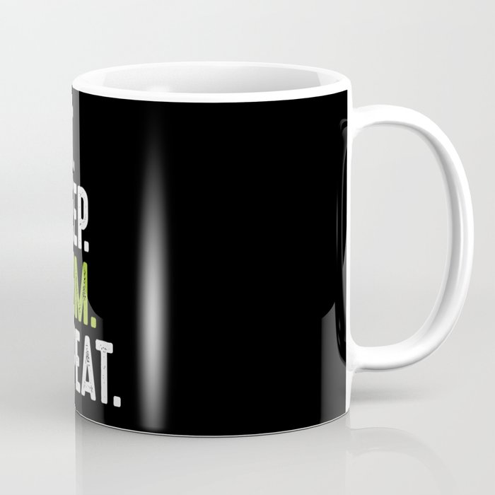 Eat Sleep Farm Repeat Funny Coffee Mug