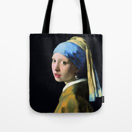 Vermeer - Girl with a Pearl Earring Tote Bag