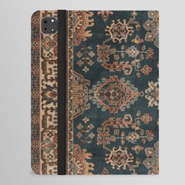 Antique Black and brown carpet iPad Folio Case